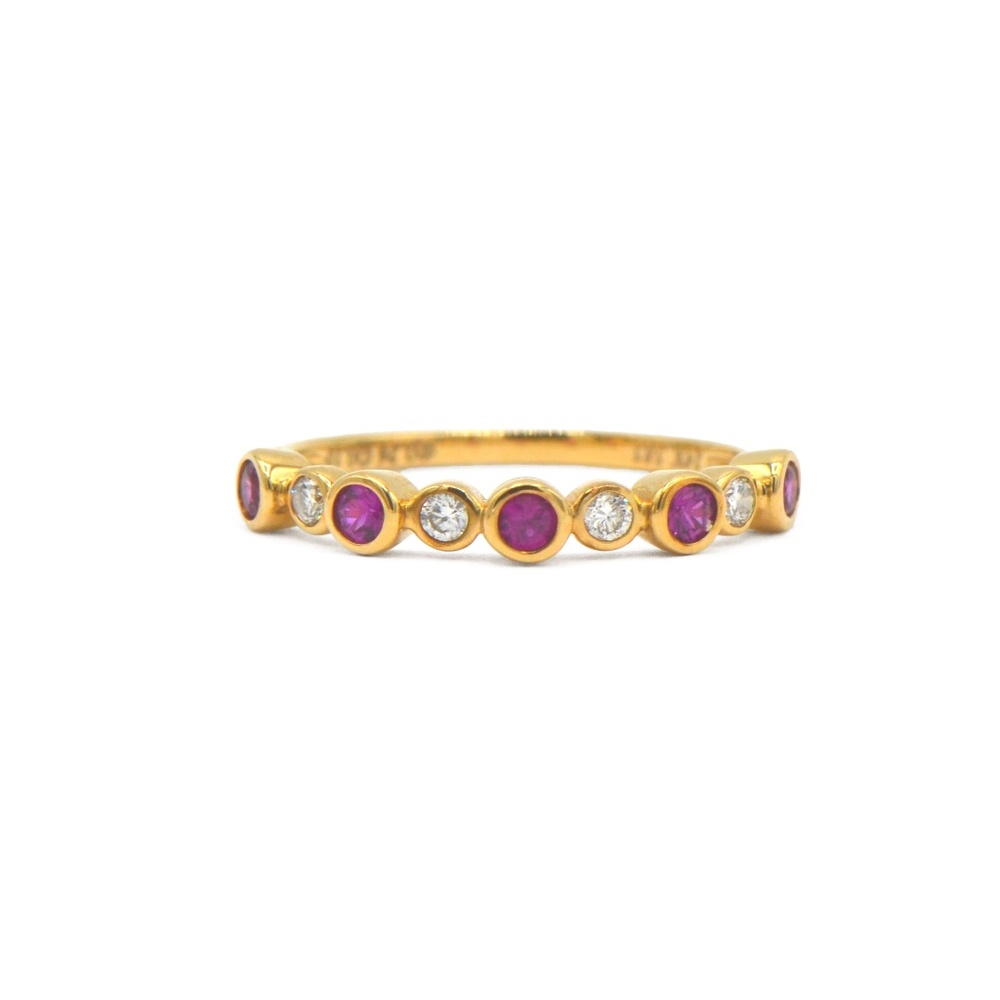 14k Rose Gold Ruby Ring